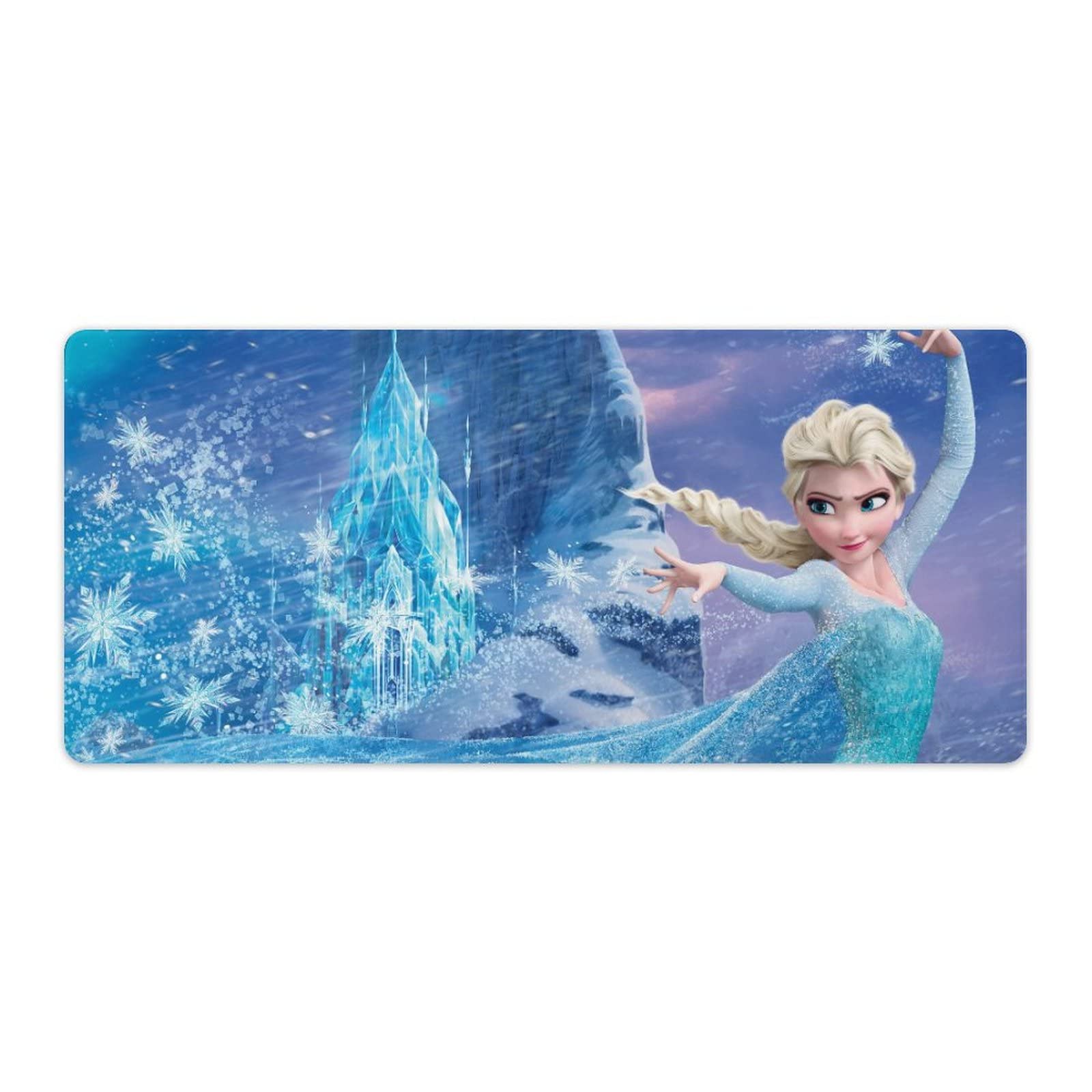 Gaming Mouse Pad, Large Mouse Pad 90 X 40CM (35.4X15.7x0.12Inches) Mousepad Big Desk Mat with Non-Slip Rubber Base Keyboard Pad for Gaming and Office-FROZEN Image