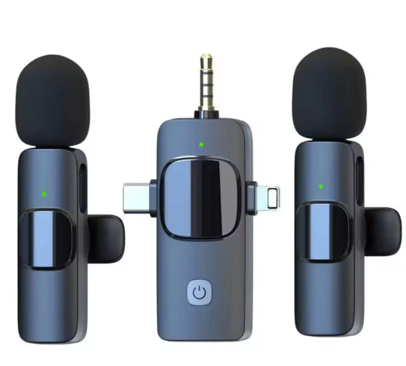 Bluetooth Boya Lavalier microphone 3in1