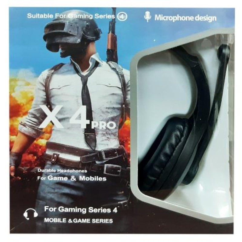 Battleground 3.5mm Stereo headphone with microphone,ideal for Gaming and confrencing.