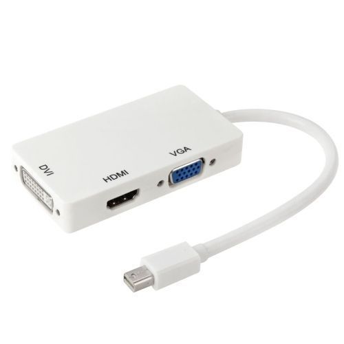 Mini Display to Hdmi,Vga,Dvi adapter