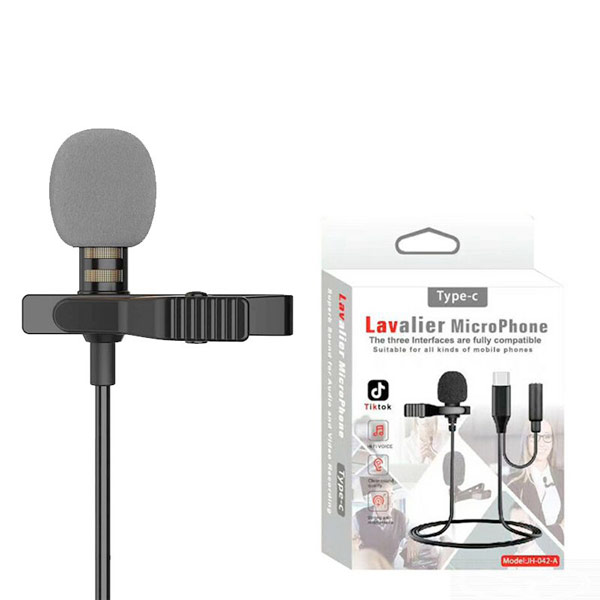 Lavarier microphone wired