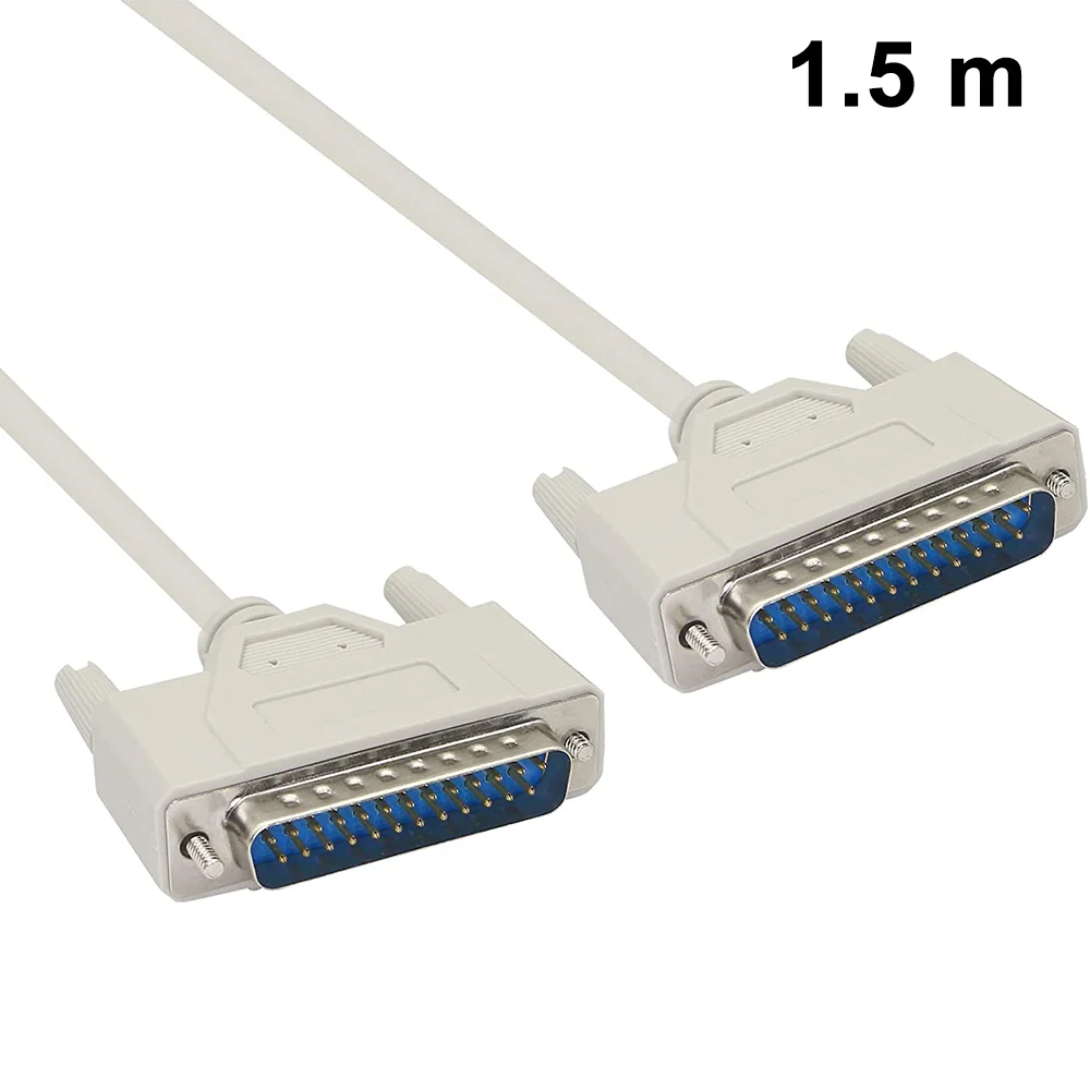 DB25 Male to Male Parallel Printer Cable