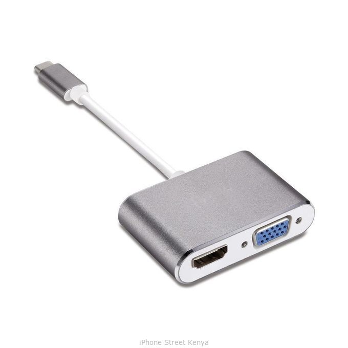 Type c to Hdmi,Vga adapter