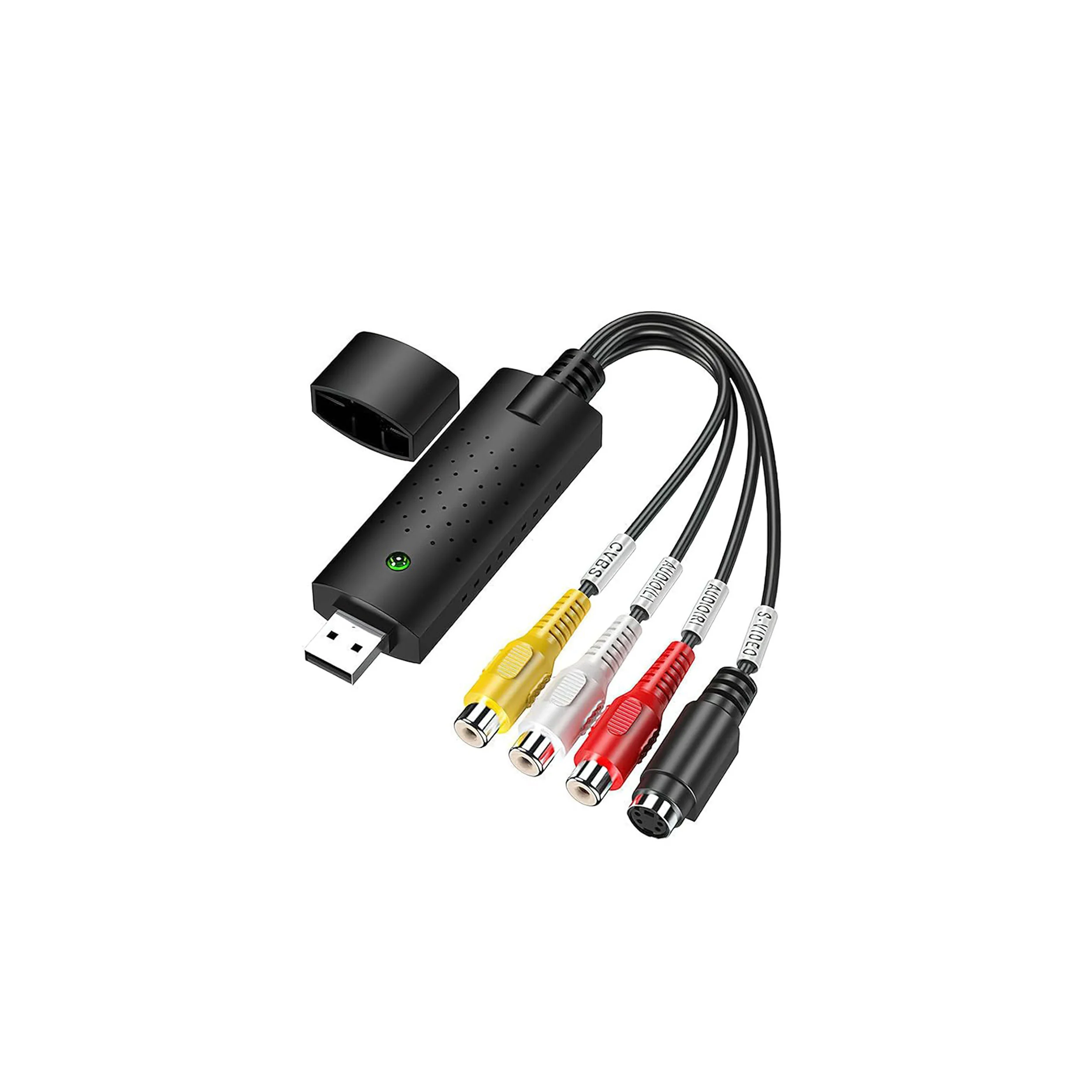 VHS to Digital Converter,RCA AV to Usb Capture card.Easycap