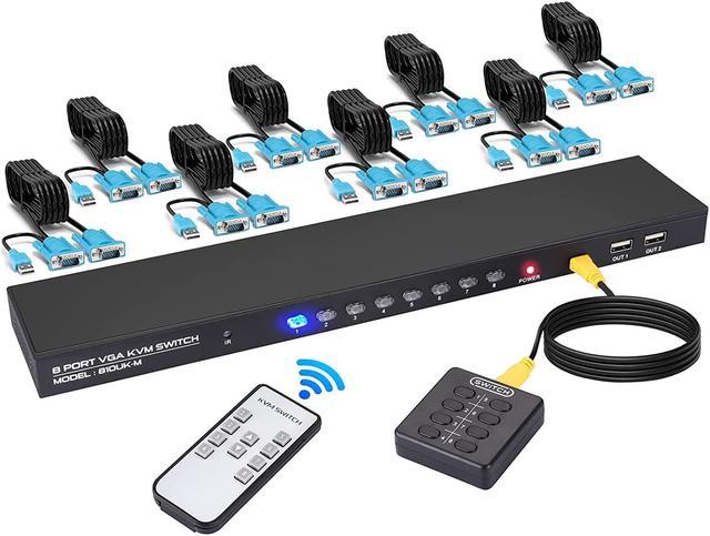 VGA KVM Switch 8 Port